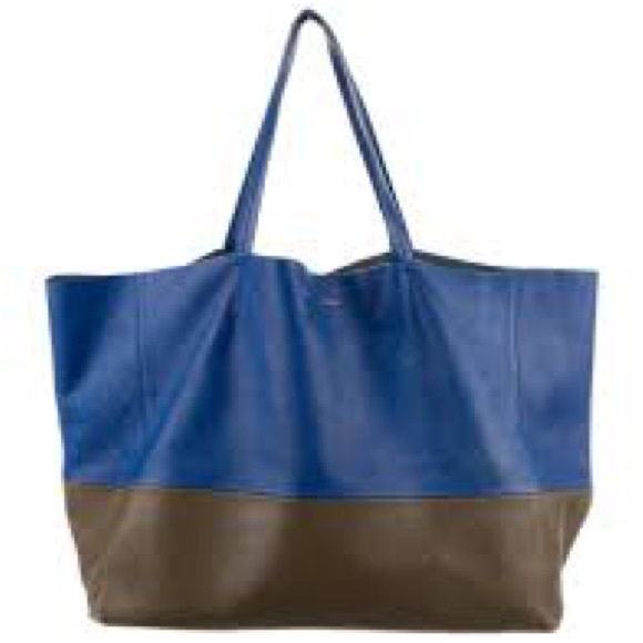 Celine | Bags | Celine Bicolor Horizontal Cabas Tote | Poshmark